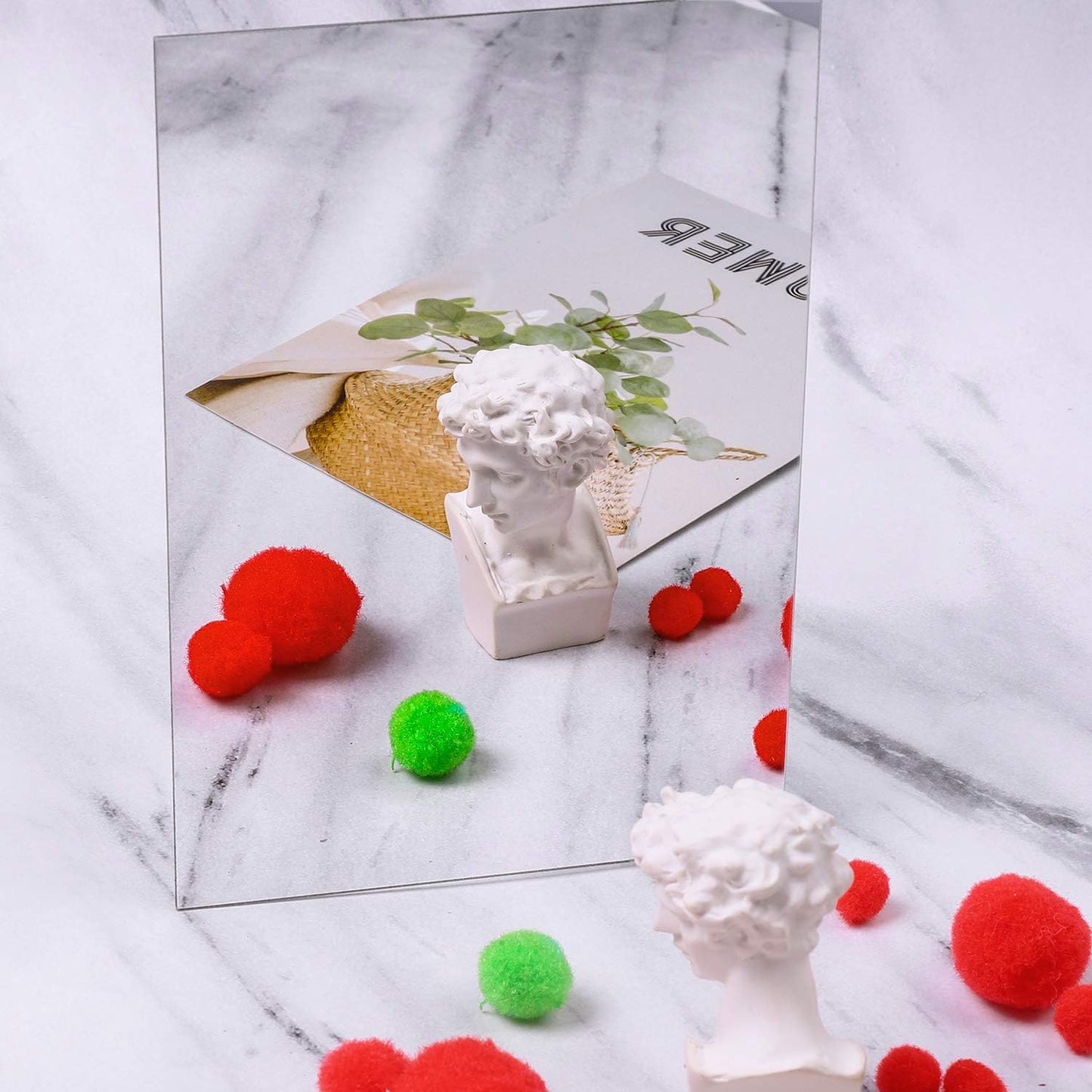 Fleksibilno Samolepljivo Ogledalo 40×50 cm i 50x150