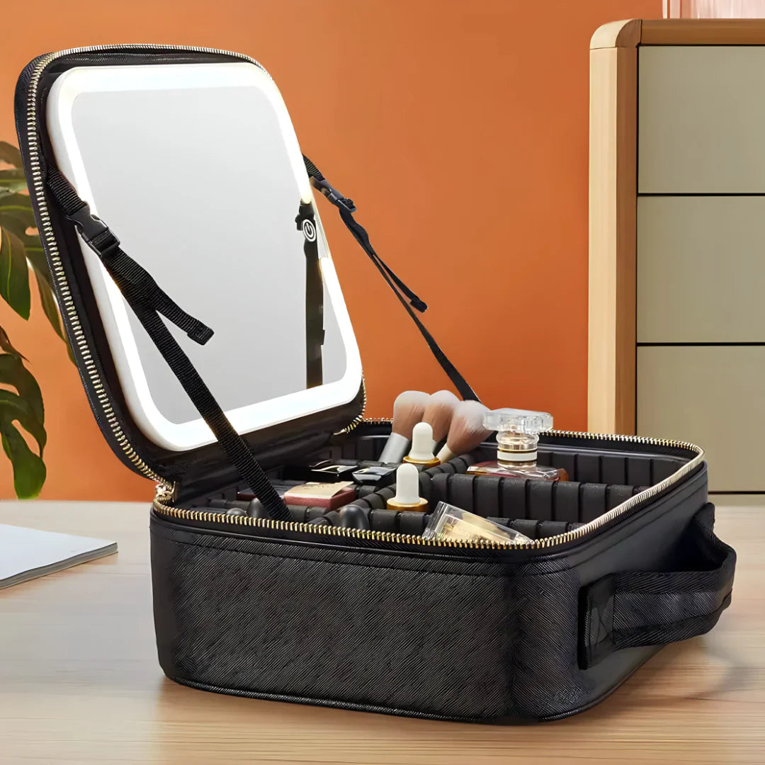 Kvalitetna Torba za Šminku sa Led Svetlom
