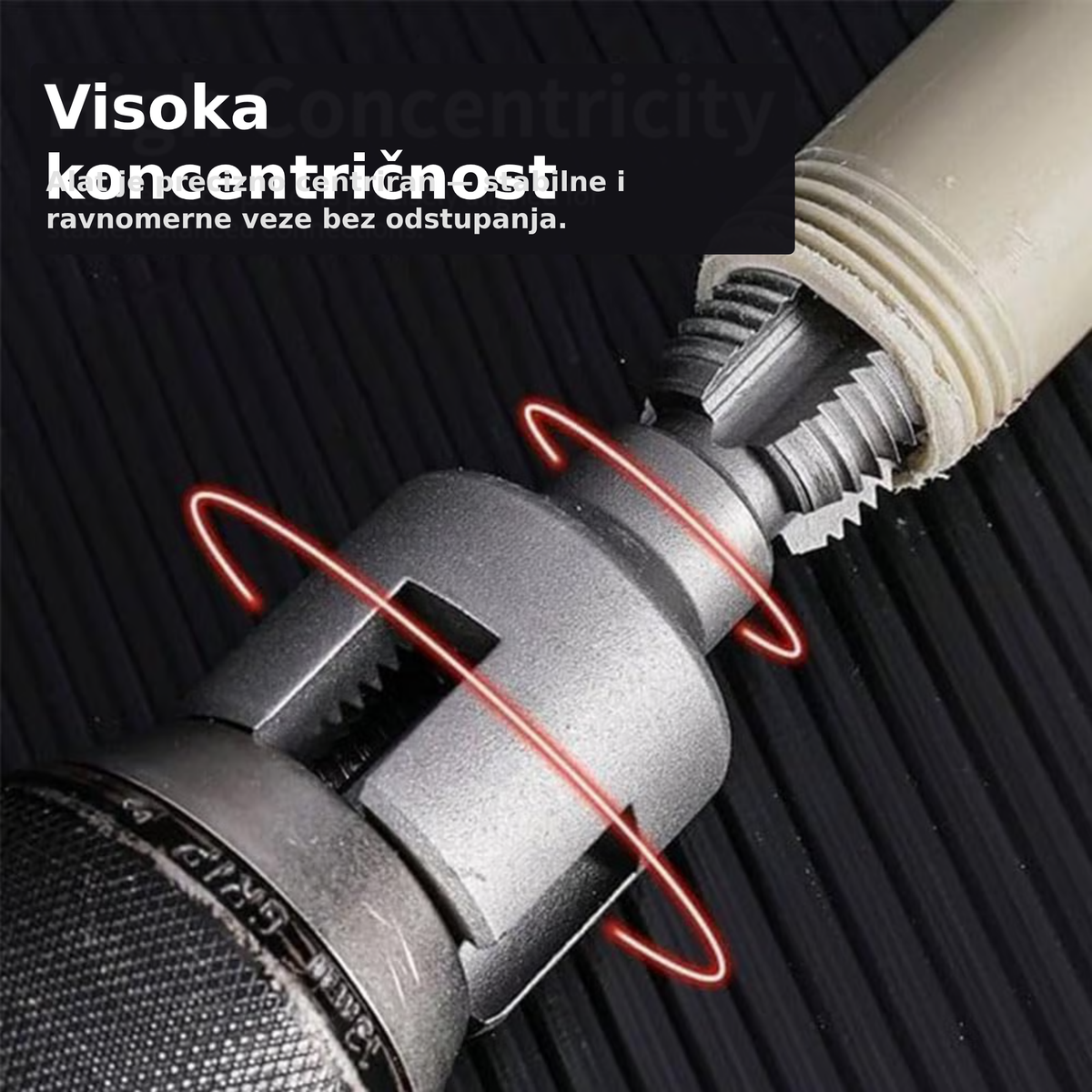 Set Alata 2 Komada za Unutrašnje i Spoljašnje Navoje – za PLASTIČNE cevi (PPR, PVC, MPP) 🔧