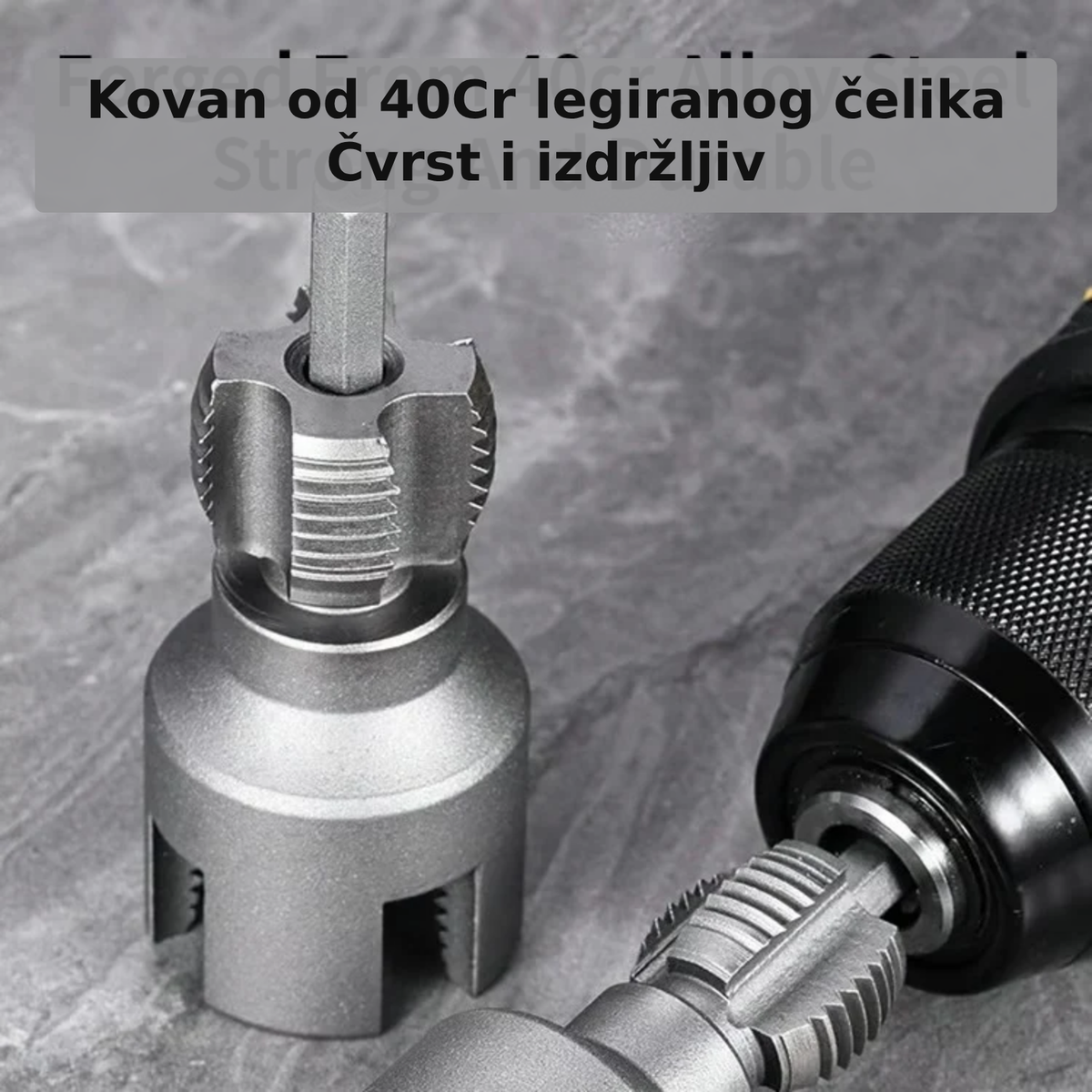 Set Alata 2 Komada za Unutrašnje i Spoljašnje Navoje – za PLASTIČNE cevi (PPR, PVC, MPP) 🔧