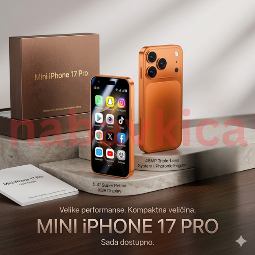 Najpopularniji telefon 17 Pro Max Mini - kompaktni dual SIM telefon
