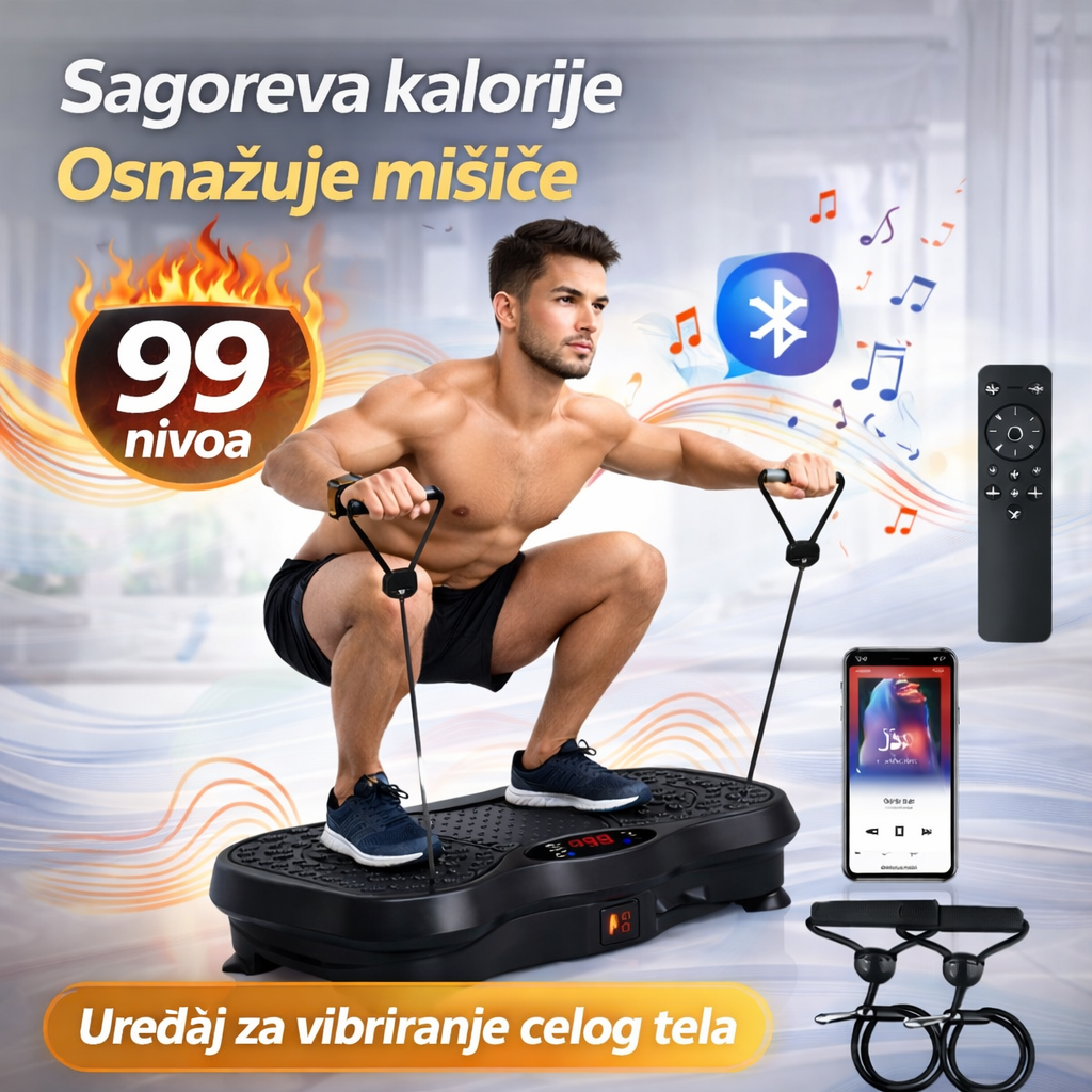 Rumblex Plus 4D Vibraciona Platforma za Trening