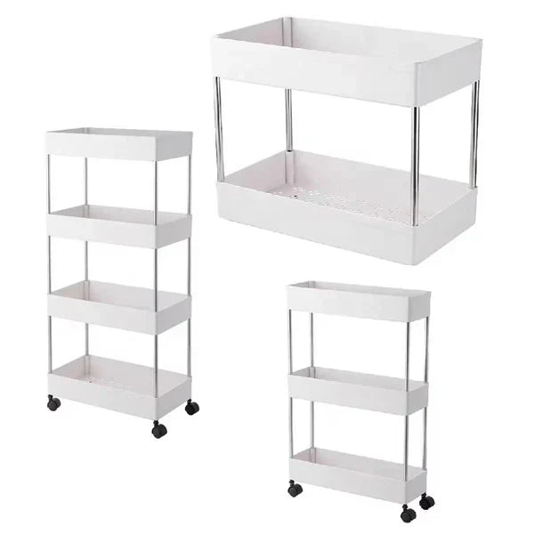 Police sa točkićima za uzani prostor