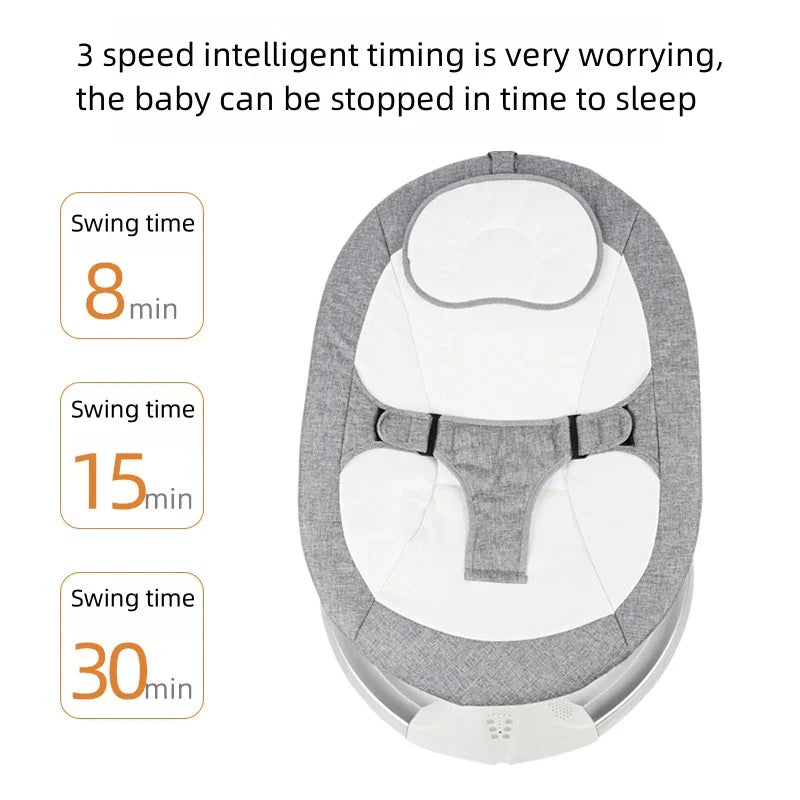 Pametna električna ljuljaška za bebe 👶✨