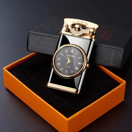 Elegantni upaljač sa satom