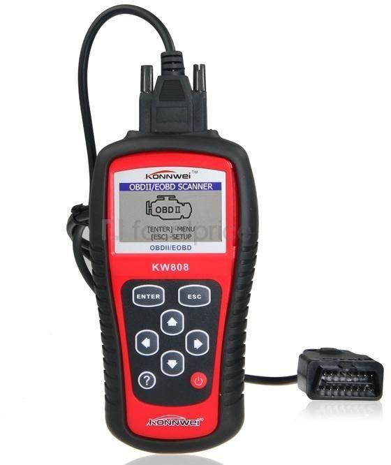 Auto dijagnostika KONNWEI KW808 OBD2 Skenir EOBD Auto Čitač Koda – Funkcije iste kao MS509