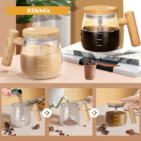 Magična providna šolja - KlikMix Šolja mutilica