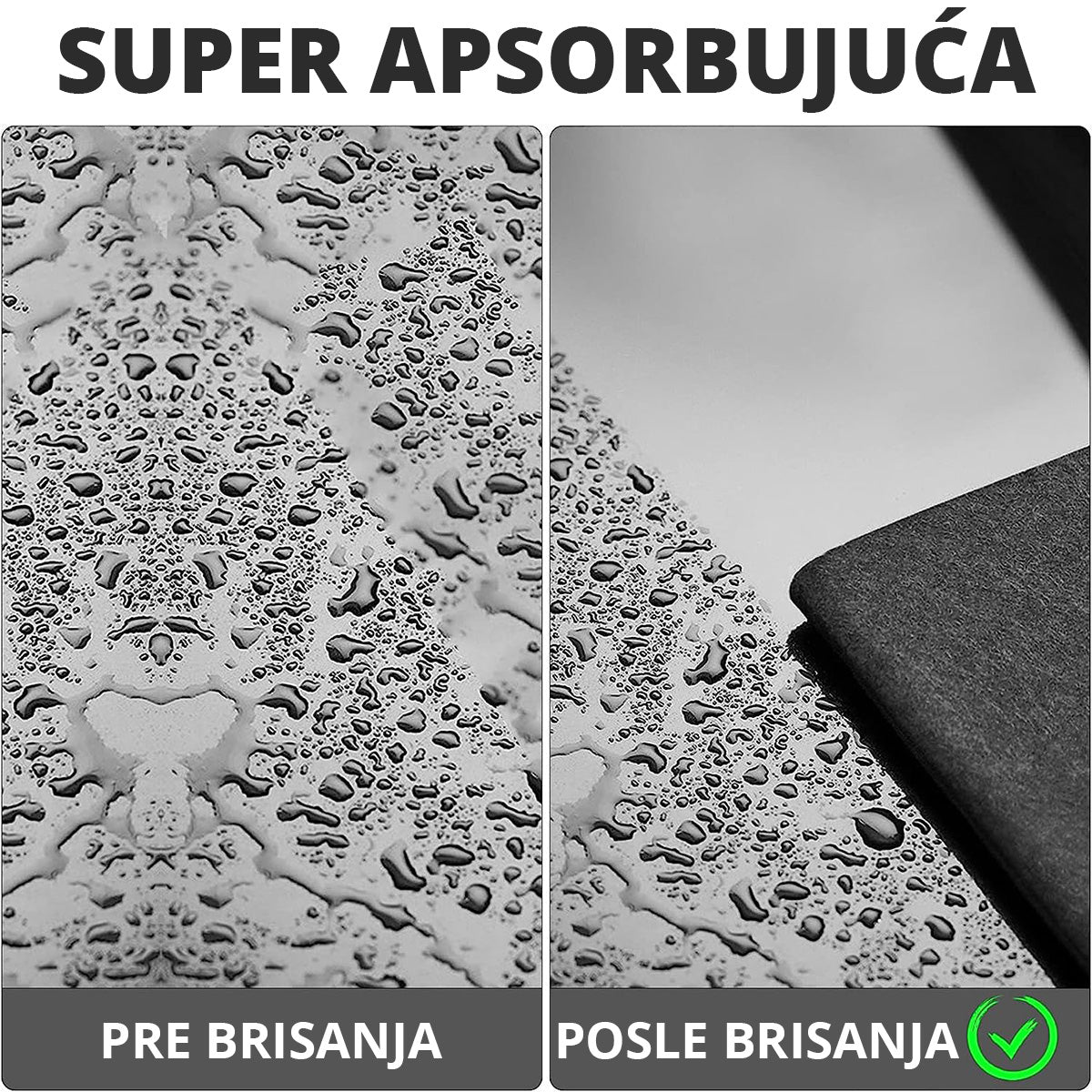 Čarobna Krpa Od Mikrofibera (set od 5 komada)